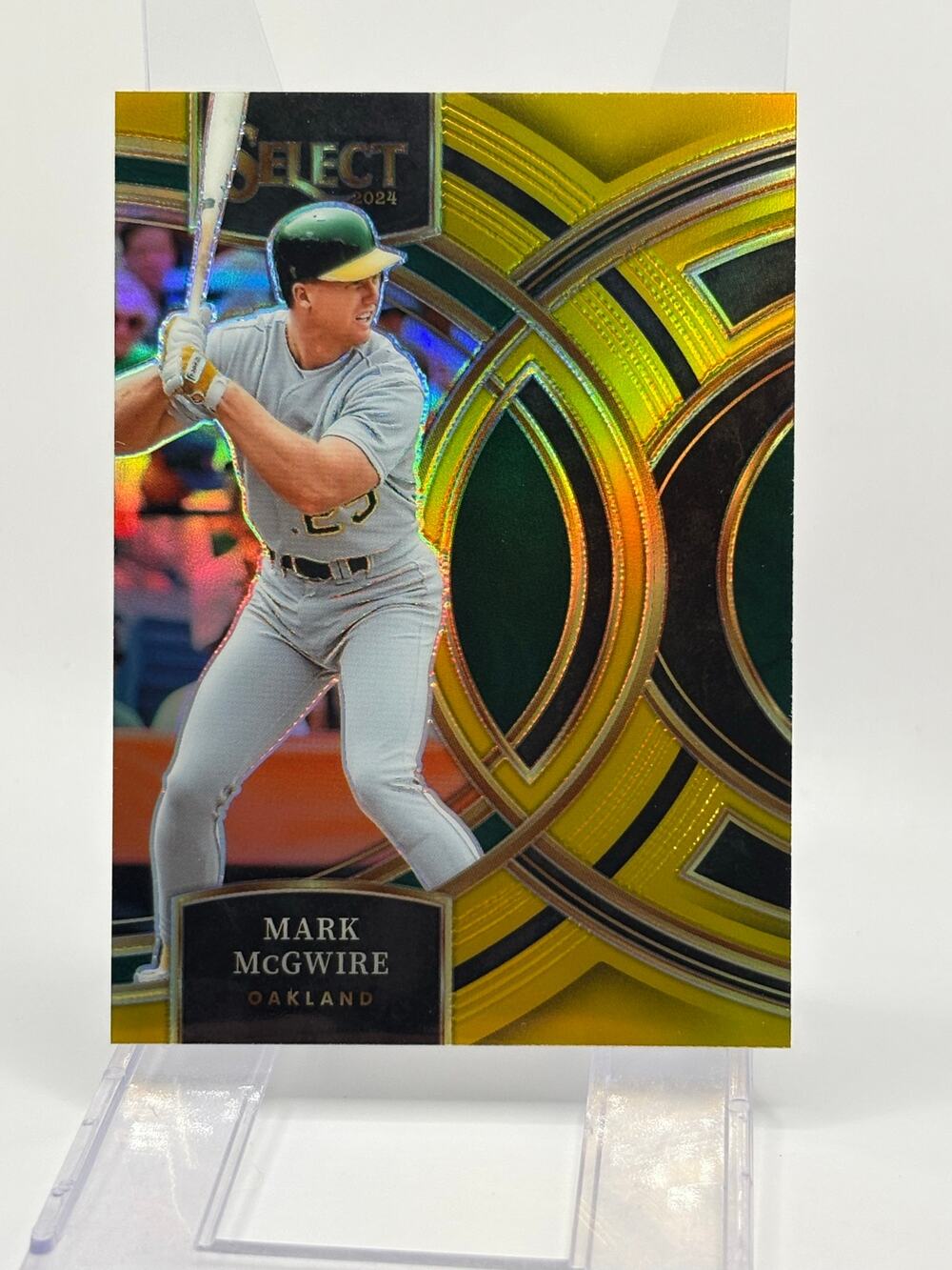 2024 Panini Select Mark Mcgwire Premier Level Gold Prizm Refractor 10/10 SSP A’s